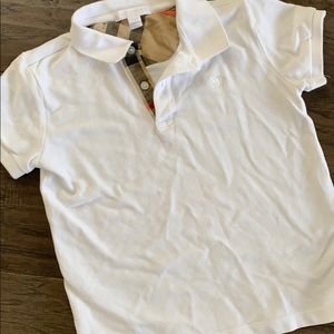Burberry boys polo